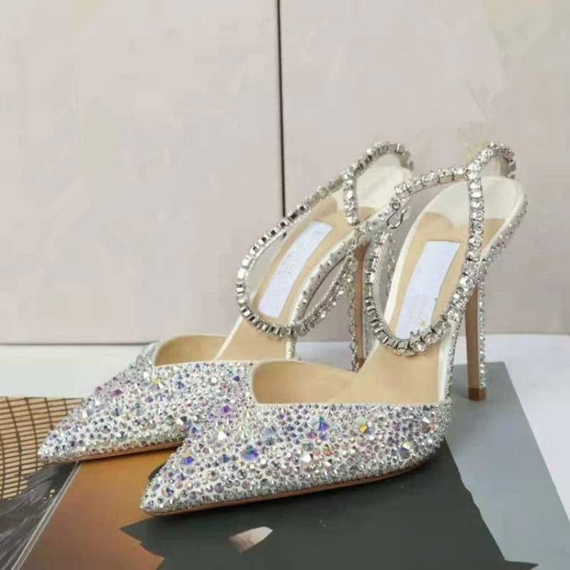 Luxury Lifestyle Shoes - 새로운 여성 신발 여름 신상 크리스탈