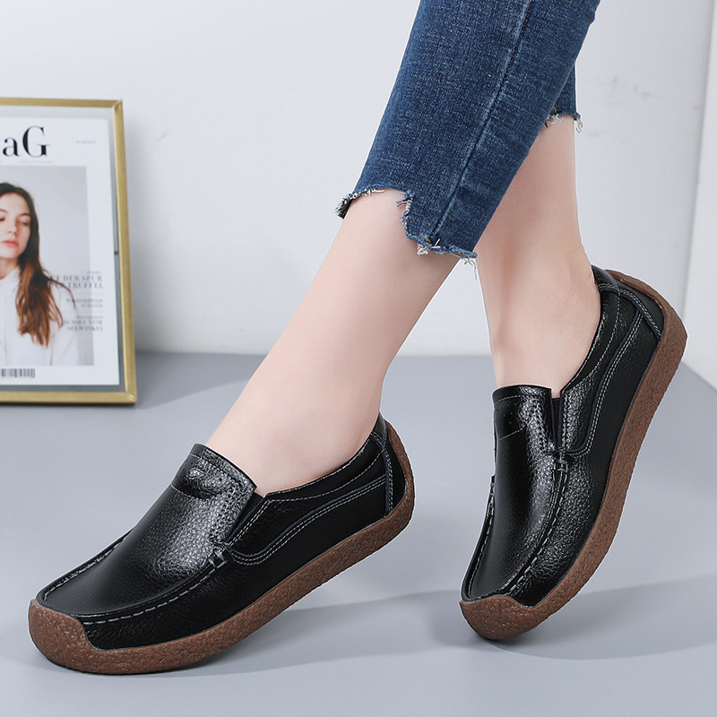 정품 가죽 여성 캐주얼 신발, 레저 스니커즈, 여성 럭 - Luxury Lifestyle Shoes 리뷰 및 가격