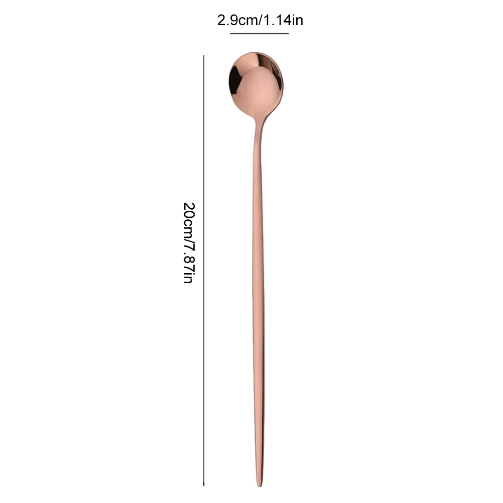 스테인리스 스틸 로즈 골드 커트레이 세트, 긴 손잡이, - Gold Cutlery Flatware 리뷰 및 가격