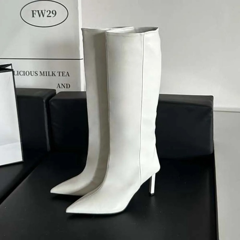 럭셔리 여성 롱 부츠 패션 스웨이드 슬라우치 부츠 프렌 - Luxury Lifestyle Shoes 리뷰 및 가격