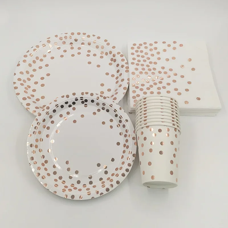 로즈 골드 일회용 식탁보 접시, 웨딩 테이블 천, 나이 - Gold Cutlery Flatware 리뷰 및 가격