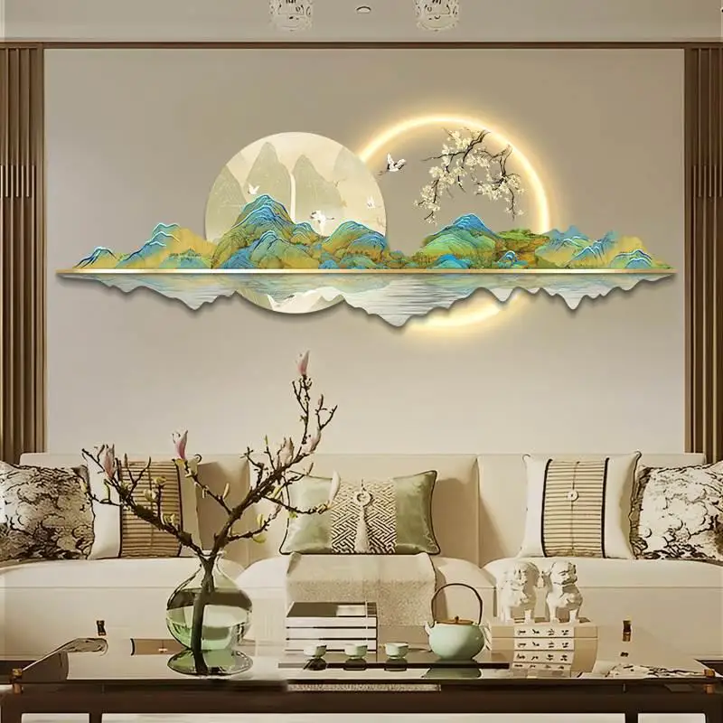 중국 스타일 LED 시계 벽걸이 고급스러운 고품질 로맨 - Luxury Lifestyle Fashion 리뷰 및 가격