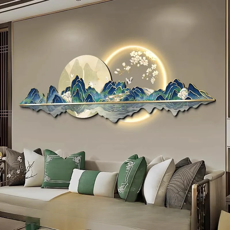 중국 스타일 LED 시계 벽걸이 고급스러운 고품질 로맨 - Luxury Lifestyle Fashion 리뷰 및 가격