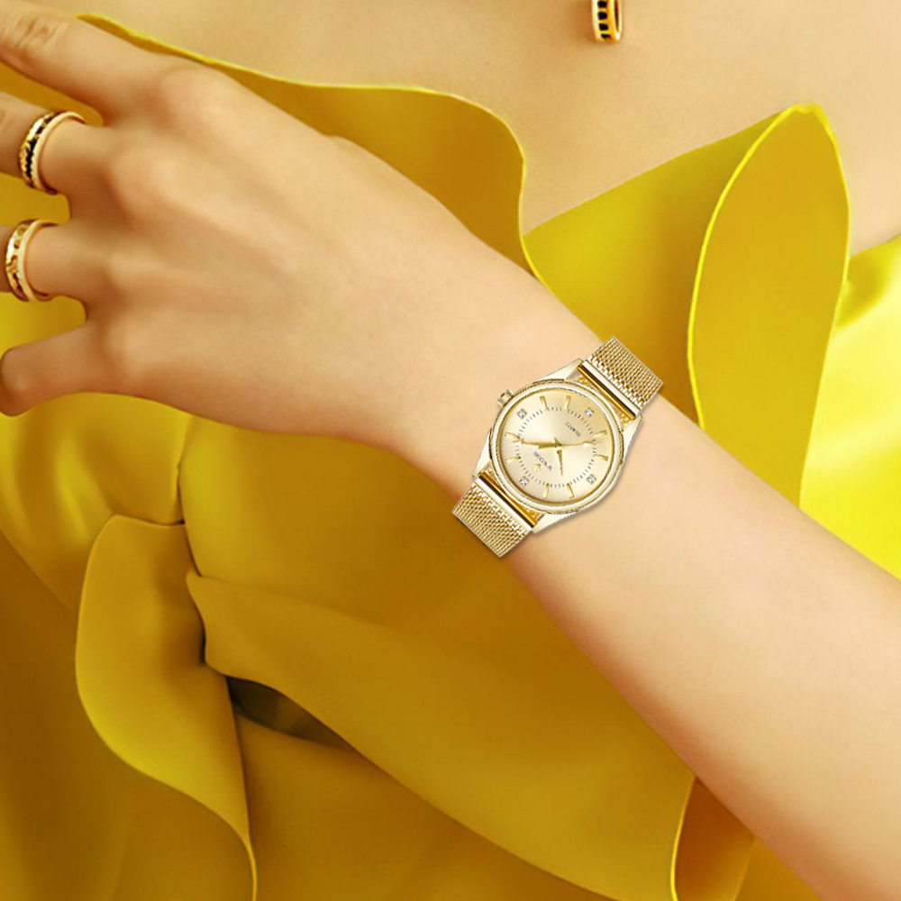WWOOR 럭셔리 브랜드 드레스 골드 시계 숙녀 우아한 - Luxury Lifestyle Women 리뷰 및 가격